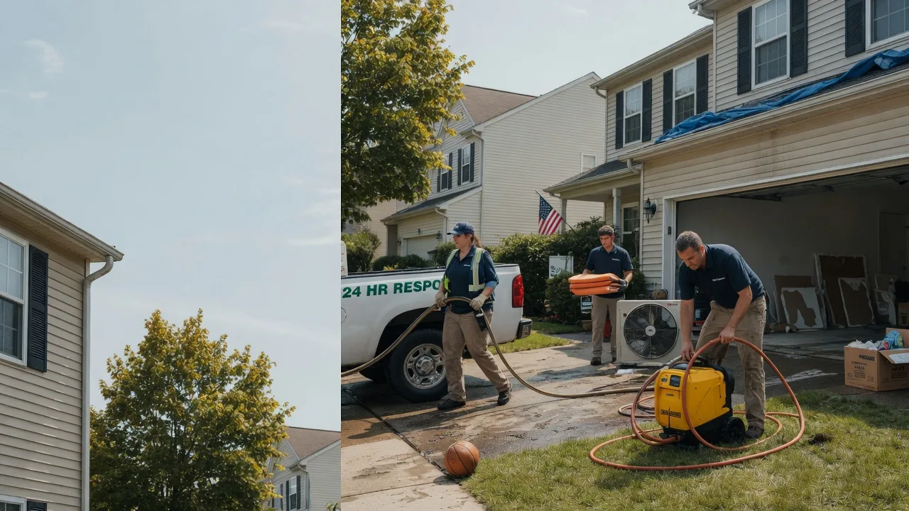 Emergency Water Damage Restoration in Aliquippa, PA near me